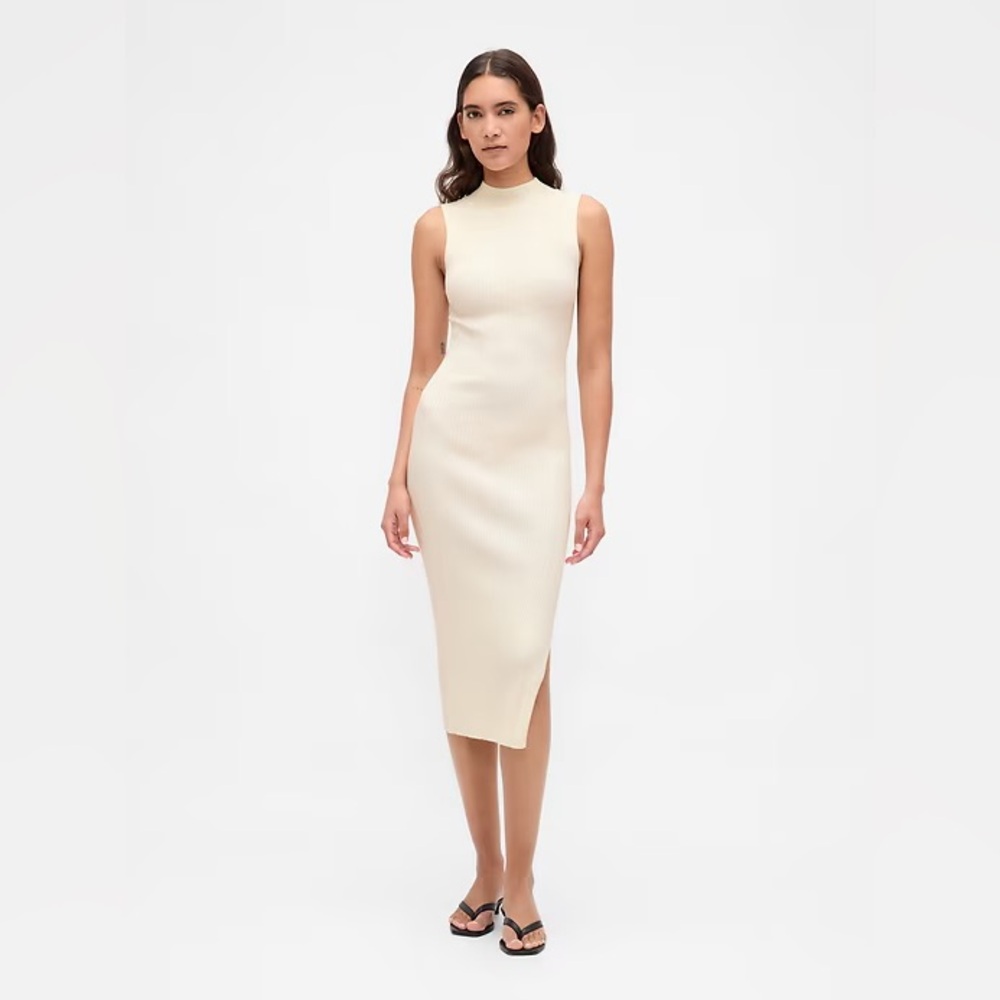 GAP Rib Midi Sweater Dress 816435